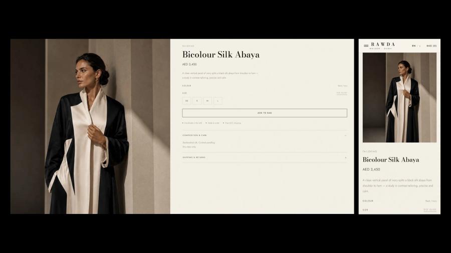Rawda — bilingual identity and editorial system