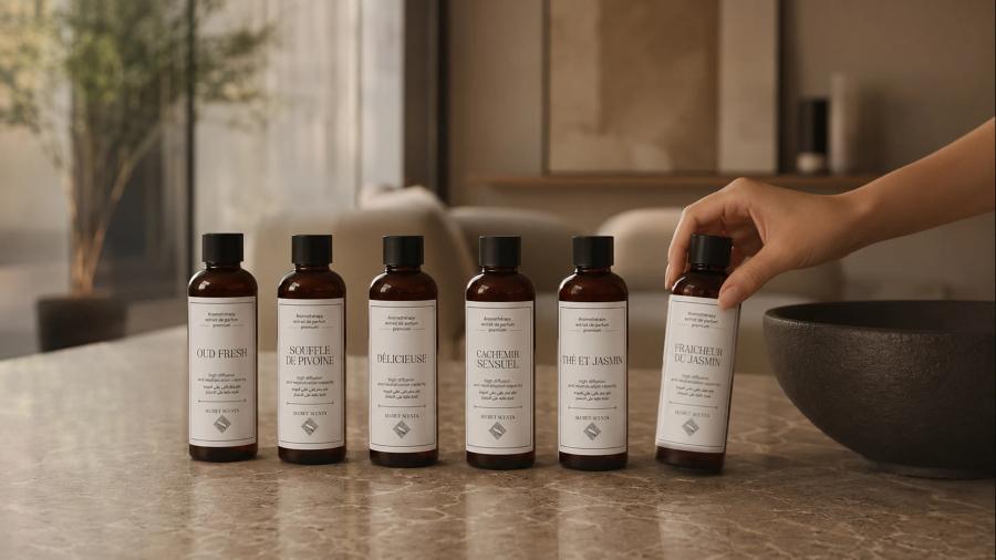 Secret Scenta — identity and storefront for a home fragrance brand