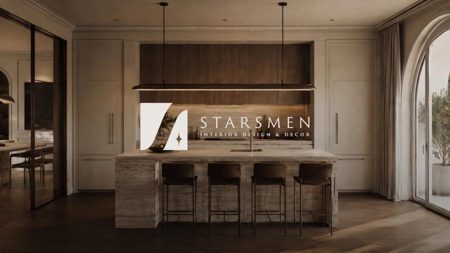 An identity for the interiors arm spun out of a heritage contracting company: a new name with an old one behind it.