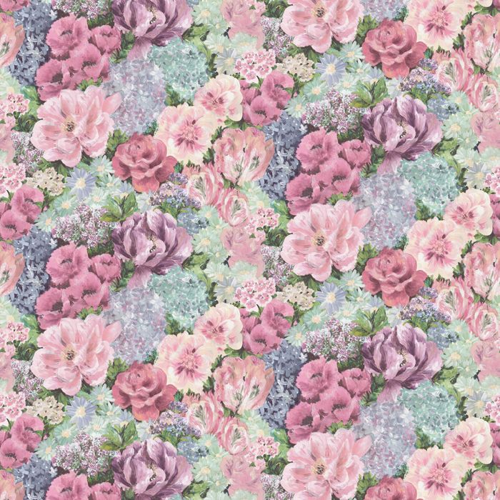 Purple Fleurette Floral