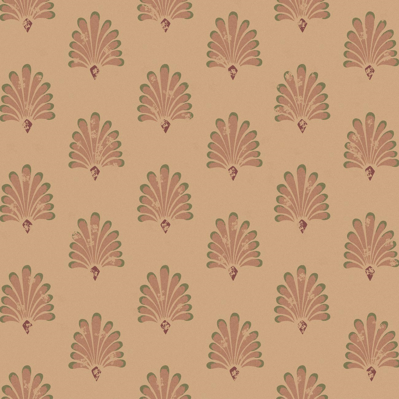 Victorian Beige Wallpaper - Elizabeth