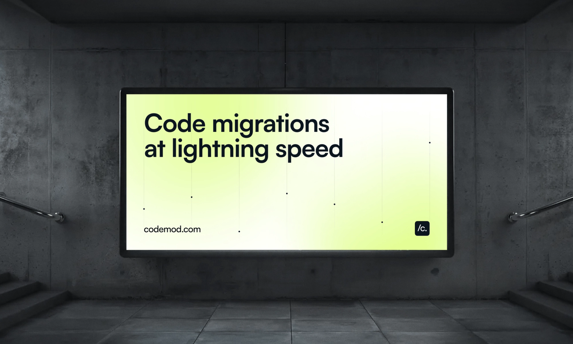 Ad banner for codemod