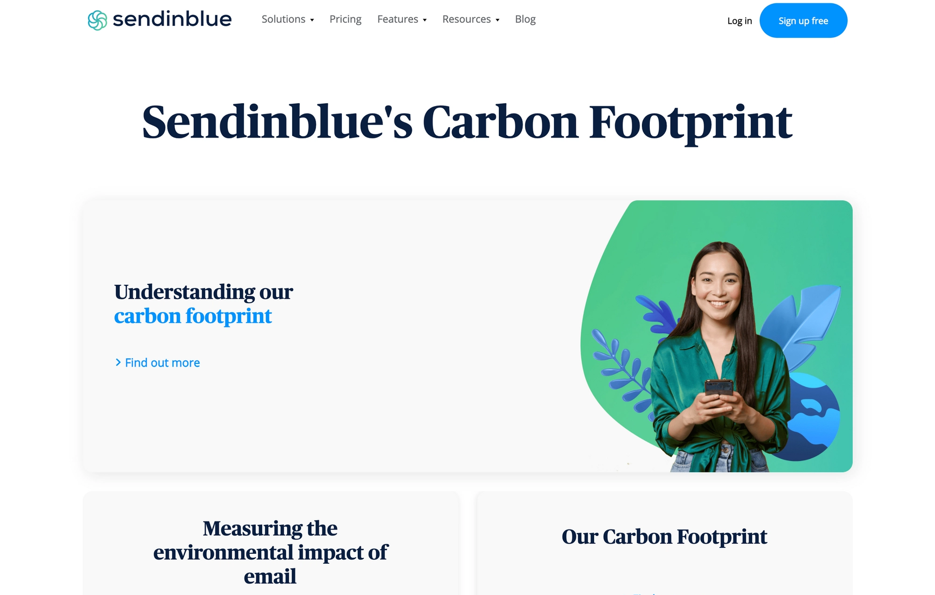 Sendinblue Carbon Footprint