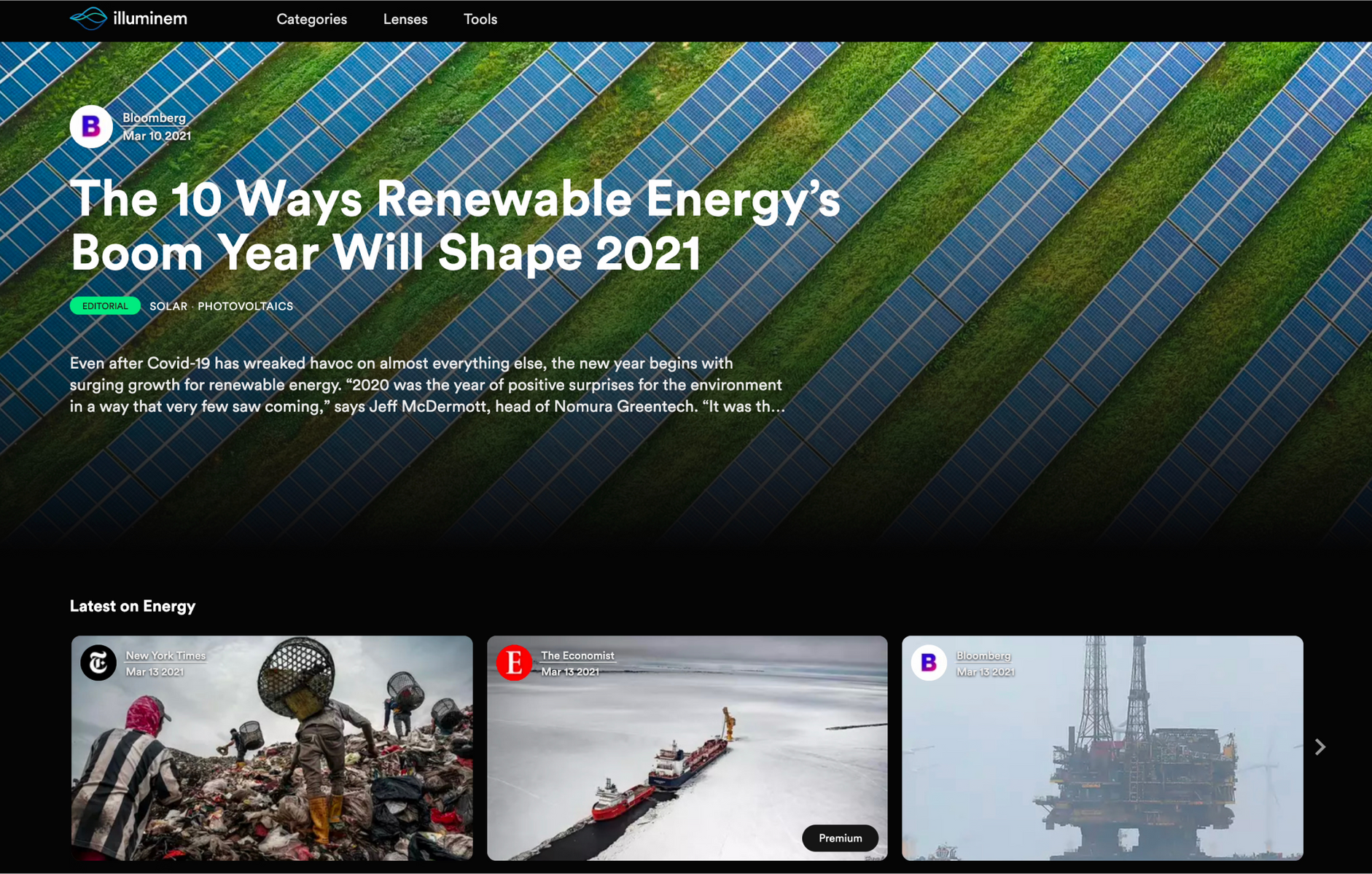 illuminem homepage
