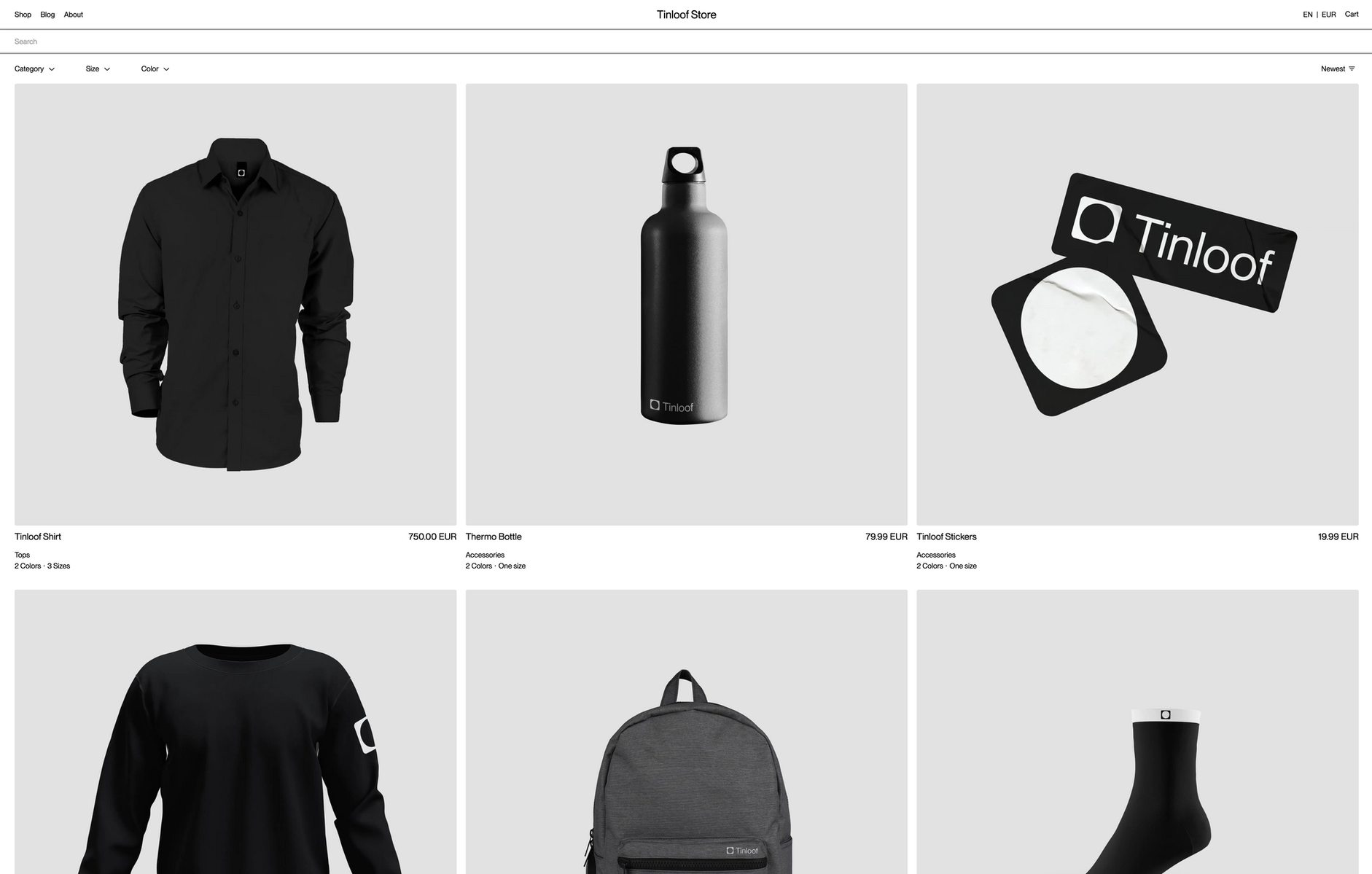 Headless Shopify store - Tinloof