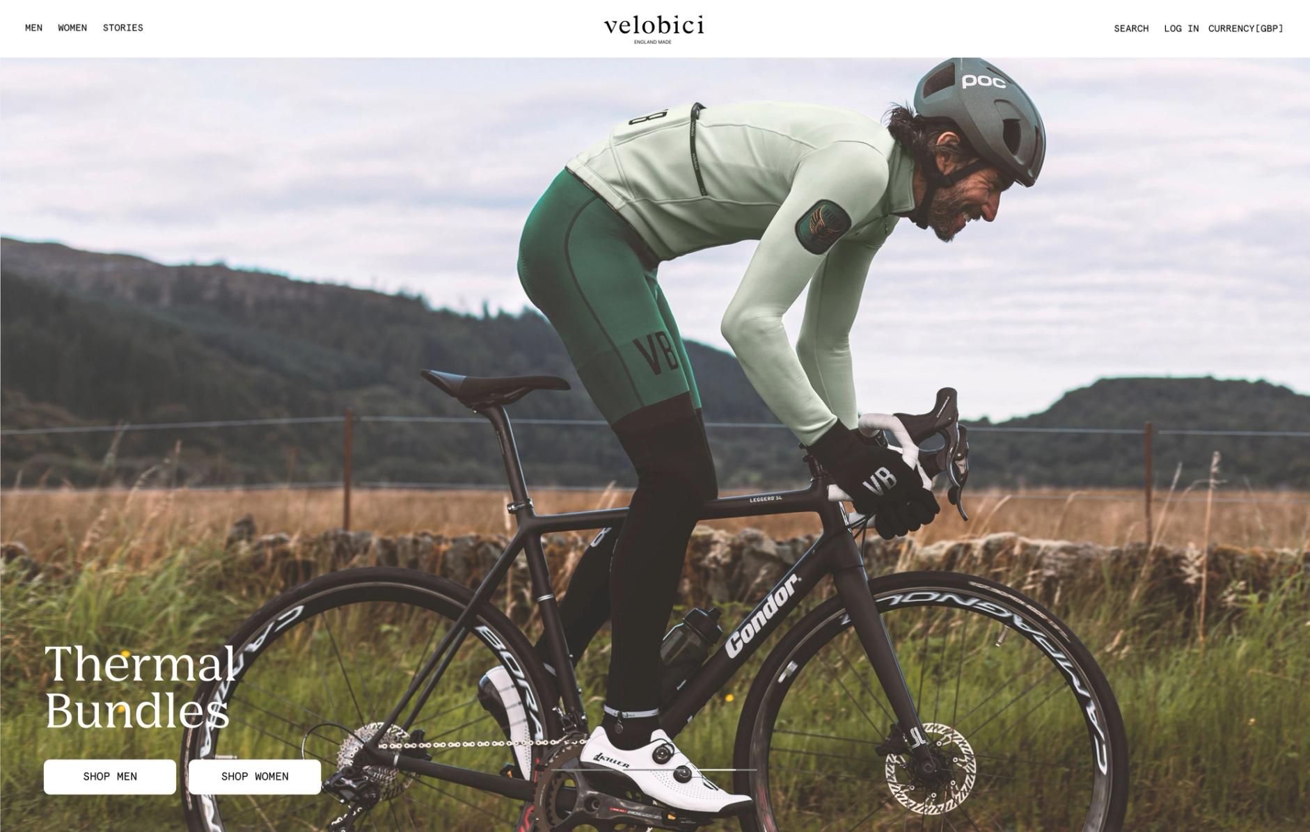 Velobici luxury cycling apparel