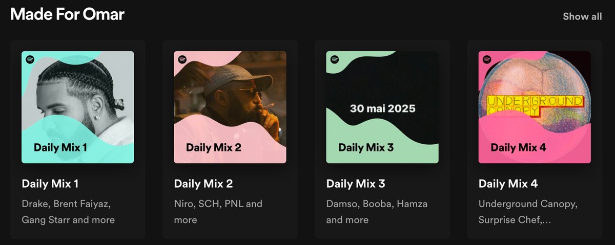 spotify.com logged in