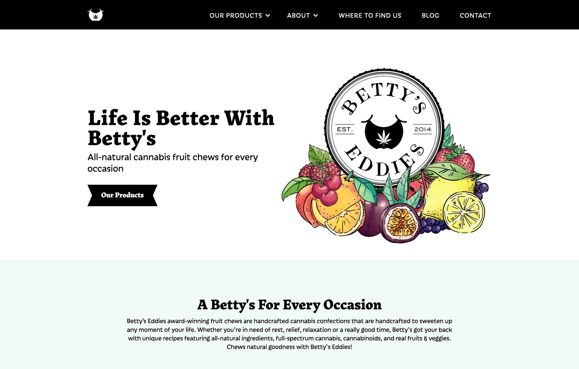 Betty's Eddies Homepage
