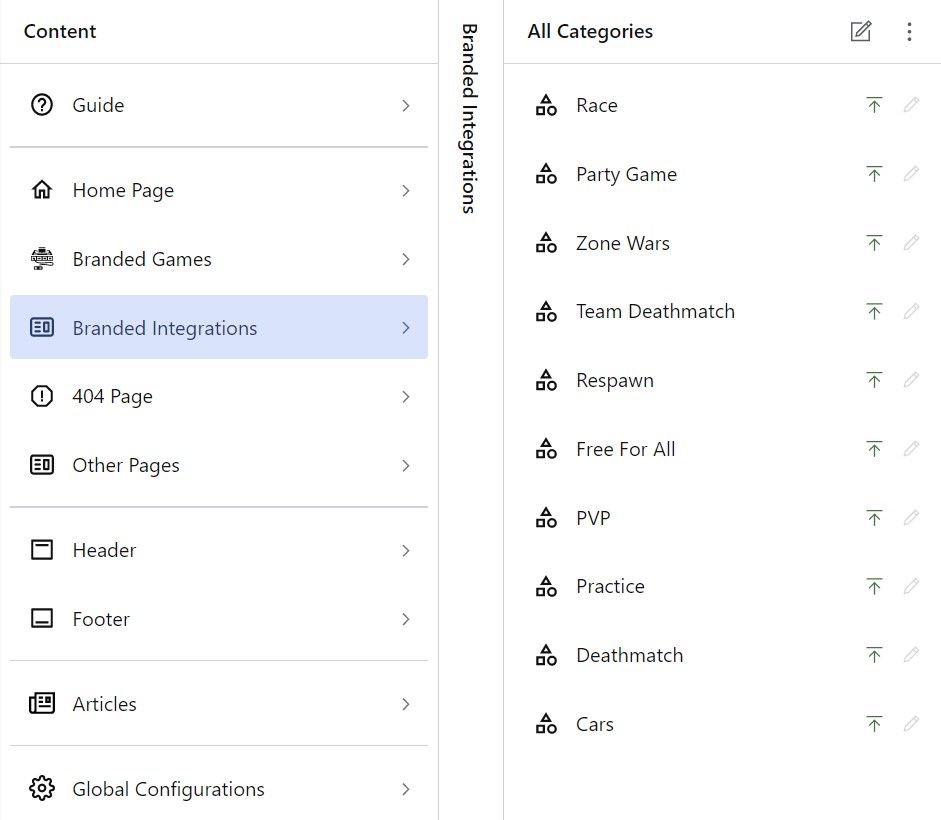 Customized easy-to-use Sanity structure