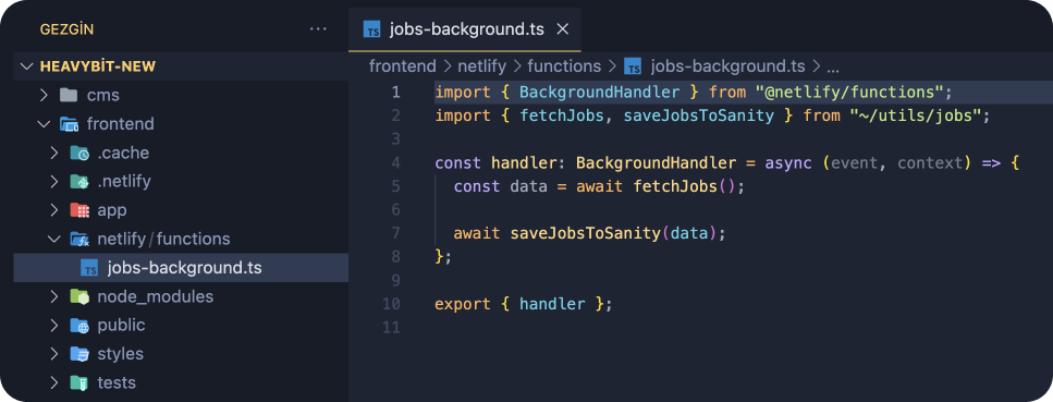 Background Netlify Functions