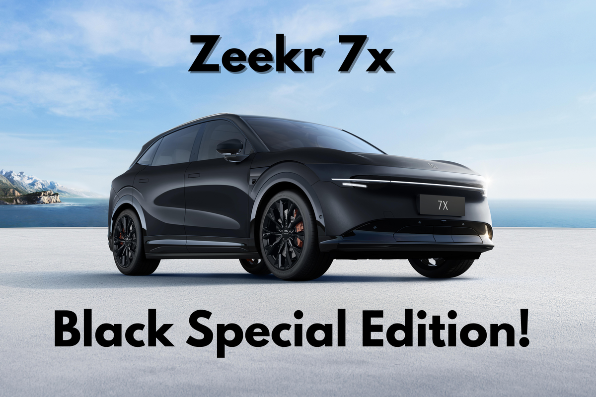 2026 Zeekr 7X Black Special Edition: Price, Specs and Features