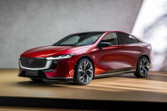 Mazda 6e electric sedan