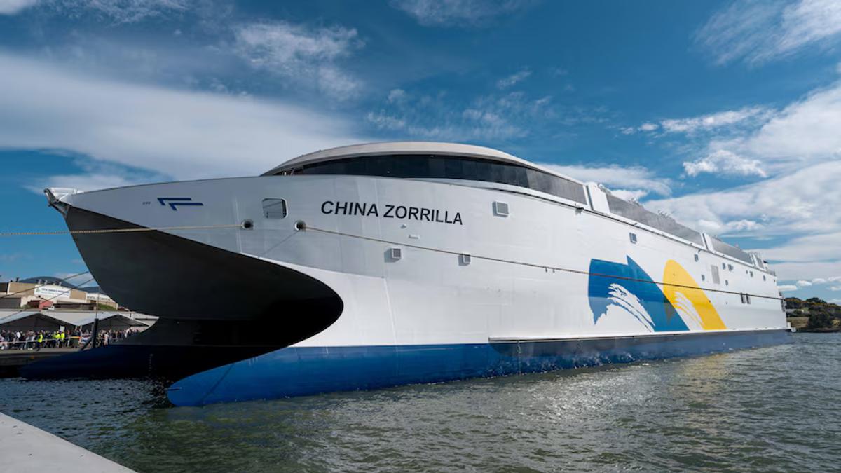 Australia Built The World’s Largest Electric Ship With Room For 225 Vehicles