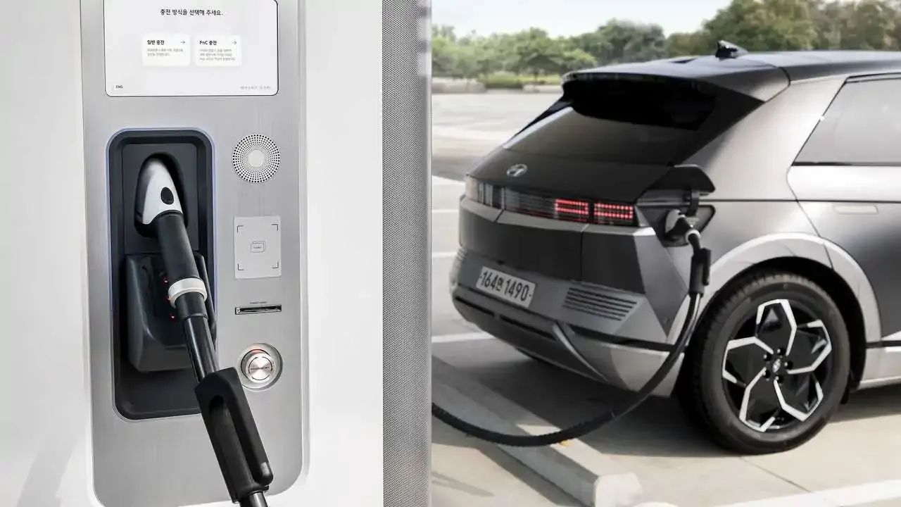 Hyundai Ioniq 5 charging