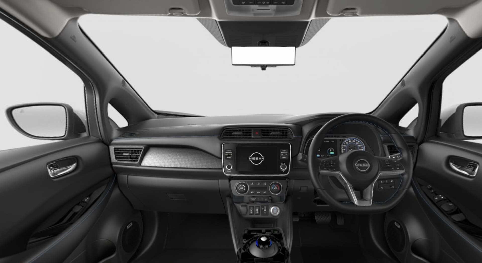 2023 Nissan Leaf exterior and interior