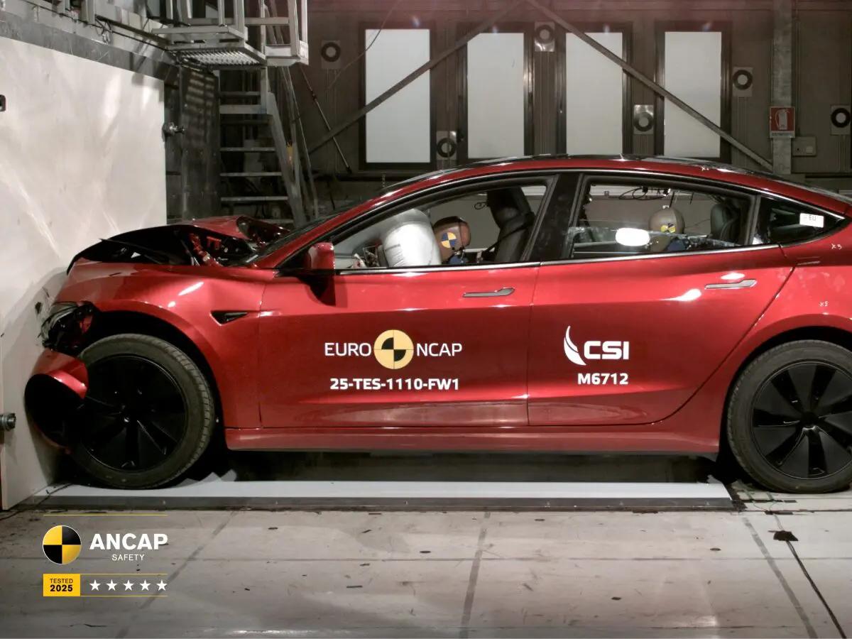 Tesla Model 3, Kia EV3 and MGS5 EV Get Big Safety Wins