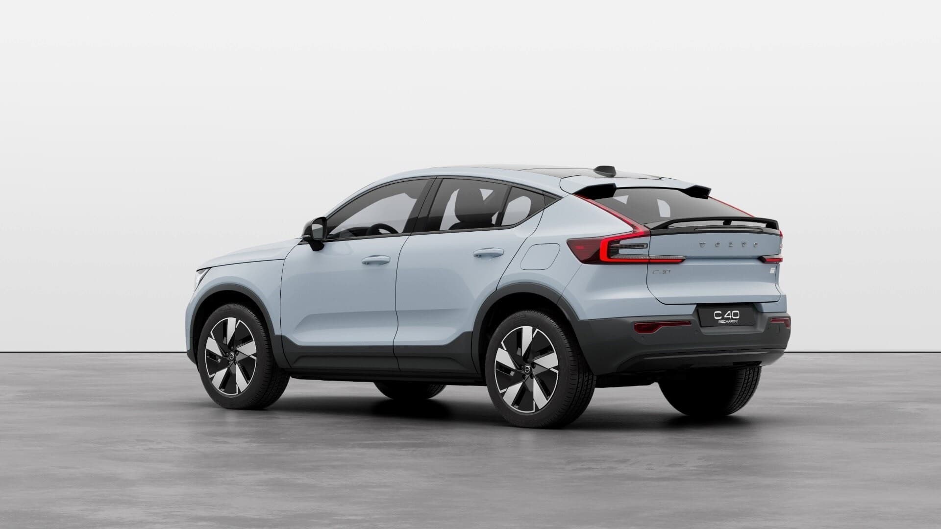 Volvo C40 Recharge rear coupe SUV