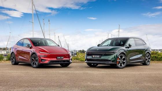 Tesla Model Y exterior front angle
