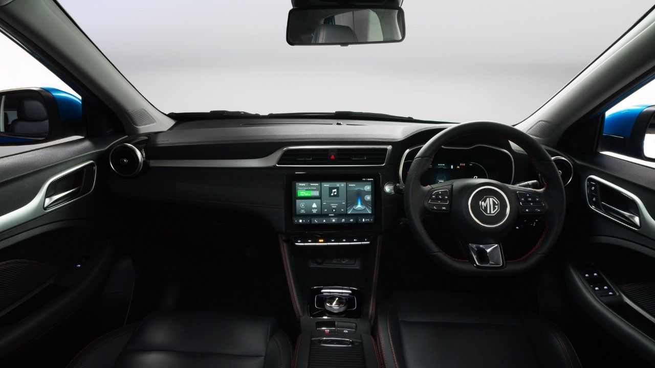 MG ZS EV interior