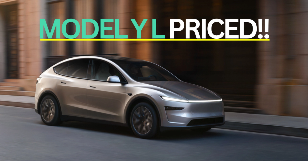 Tesla Model Y L 2026 Priced for Australia With 681km Range