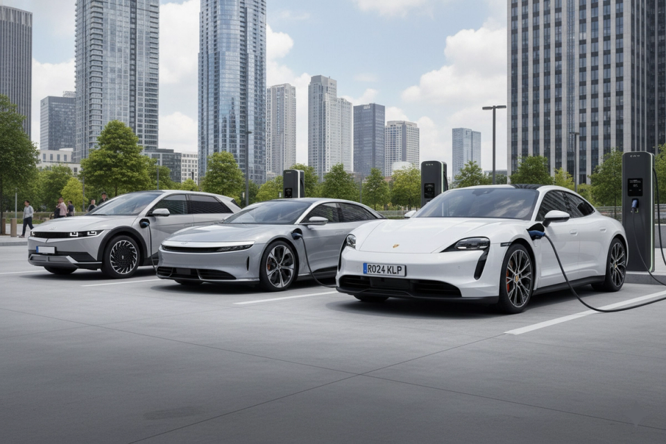 fastest charging EVs