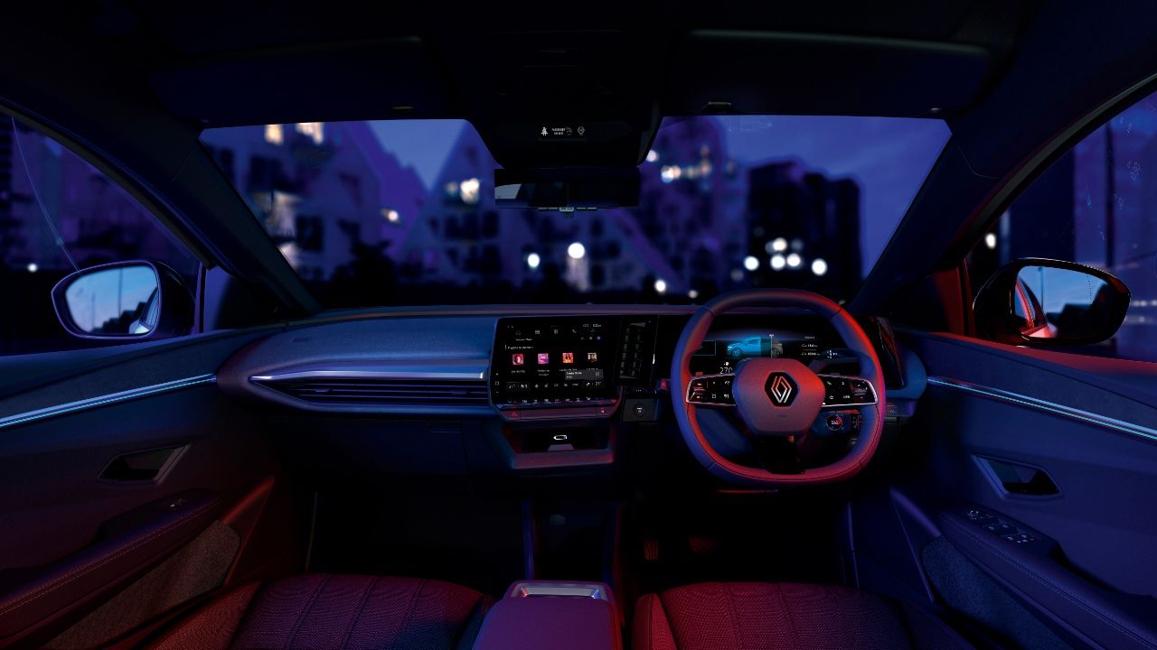 2024 Renault Megane E-Tech interior view