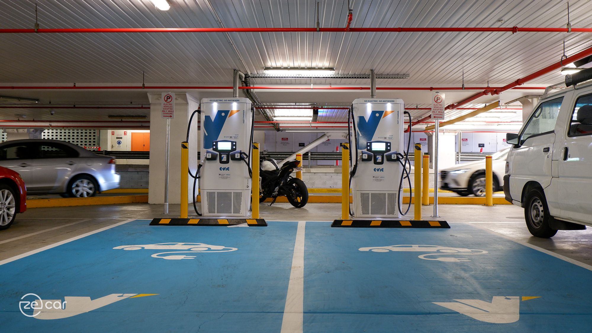 Indooroopilly Brisbane’s largest EV charging hub in one week
