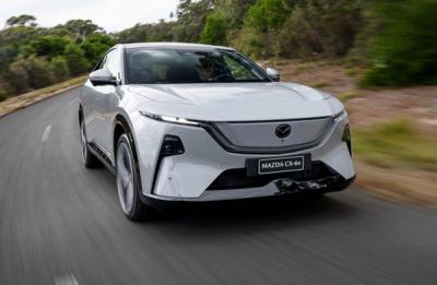 2026 Mazda CX-6e electric SUV exterior