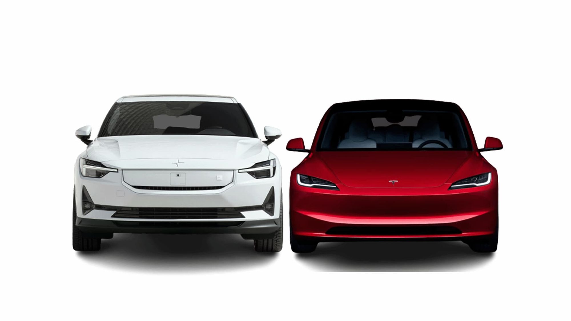 2025 Polestar 2 vs Tesla Model 3 Specs and Features Comparison