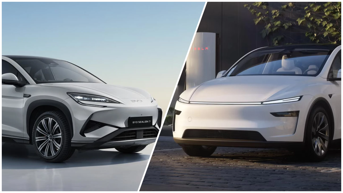 Tesla Model Y RWD vs BYD Sealion 7 Premium: Specs Comparison