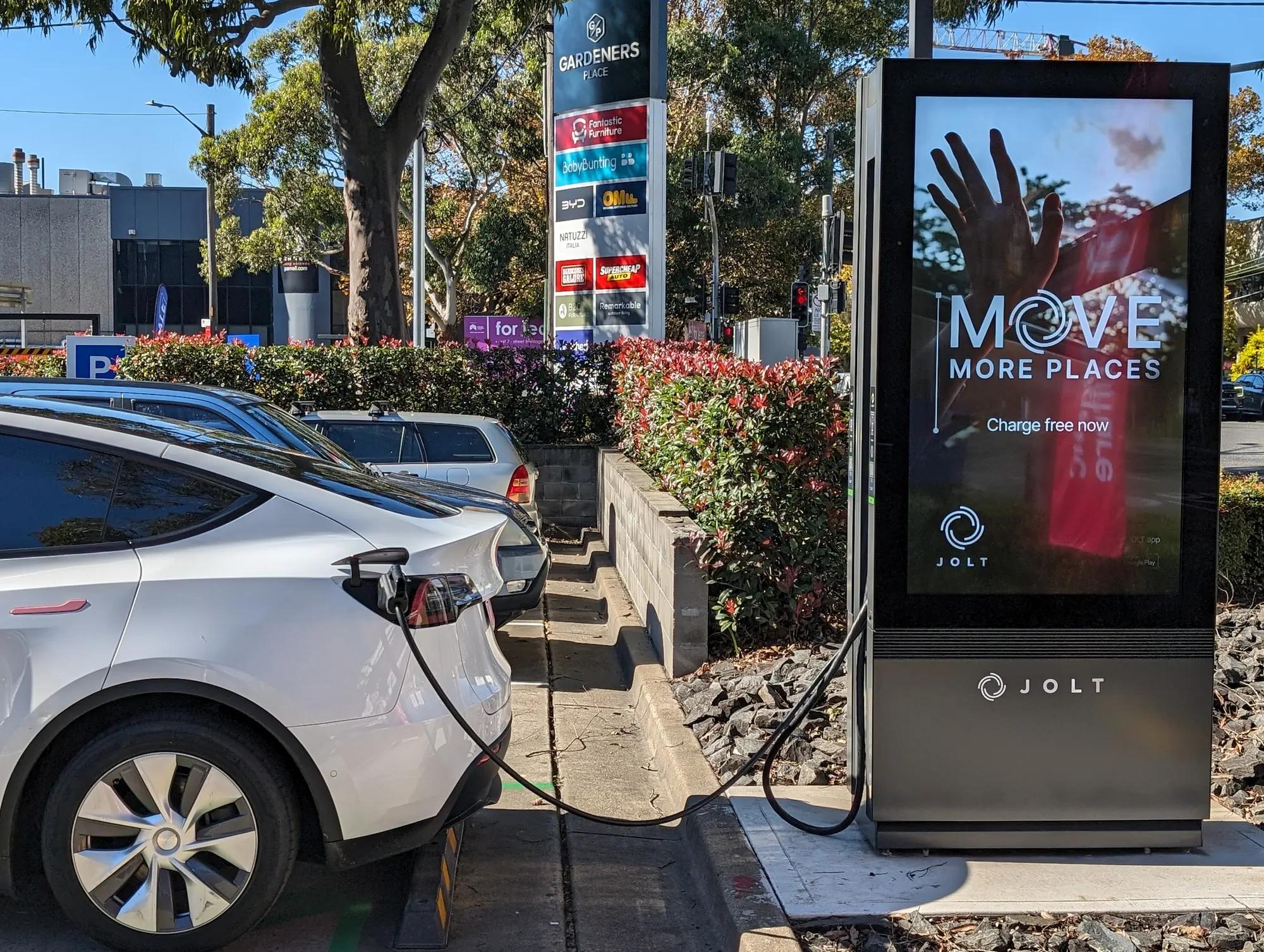 65 new JOLT public charging sites in Sydney by mid 2025 funded by NSW ...