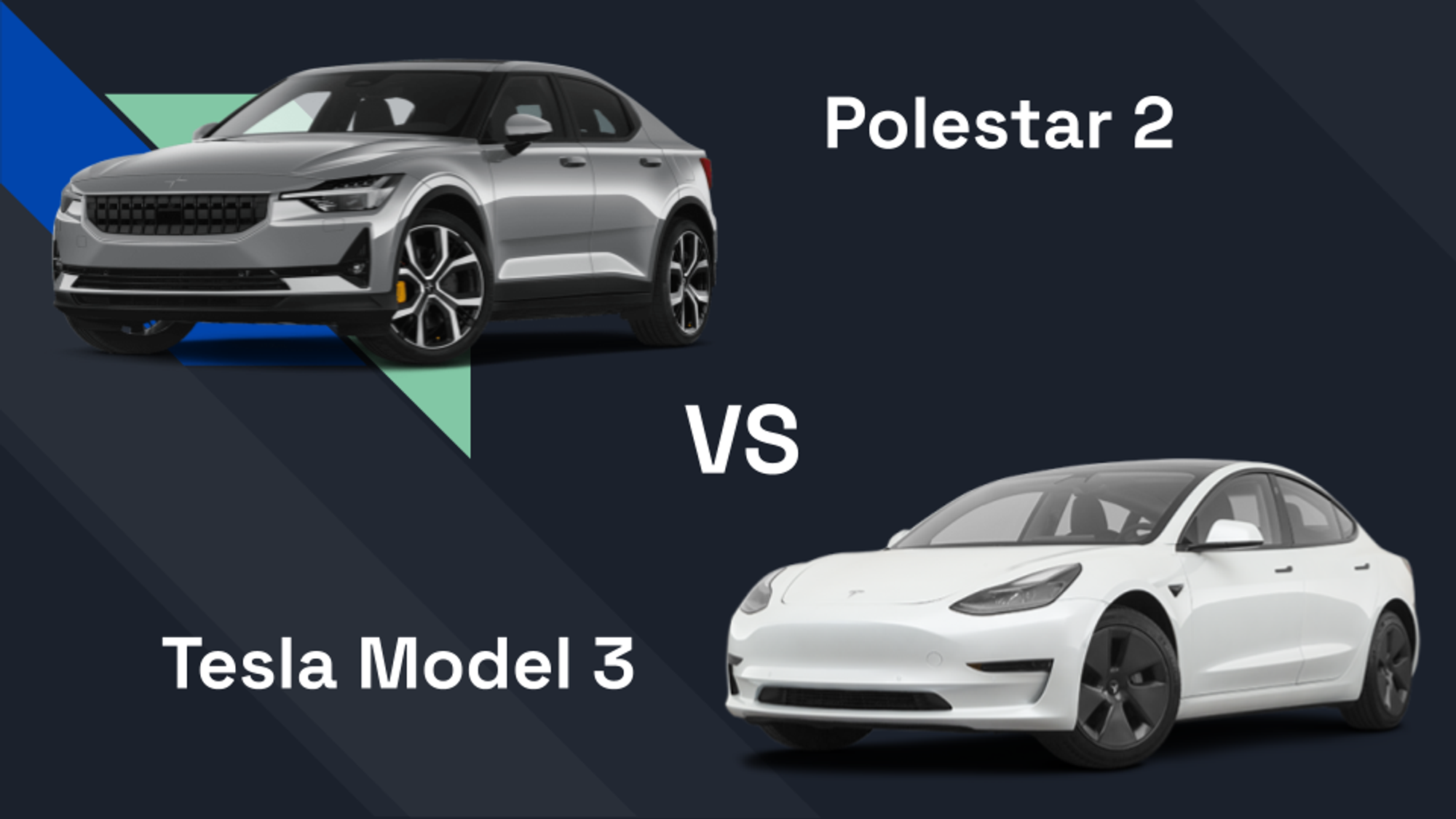 2022 Polestar 2 v Tesla Model Y comparison - Drive