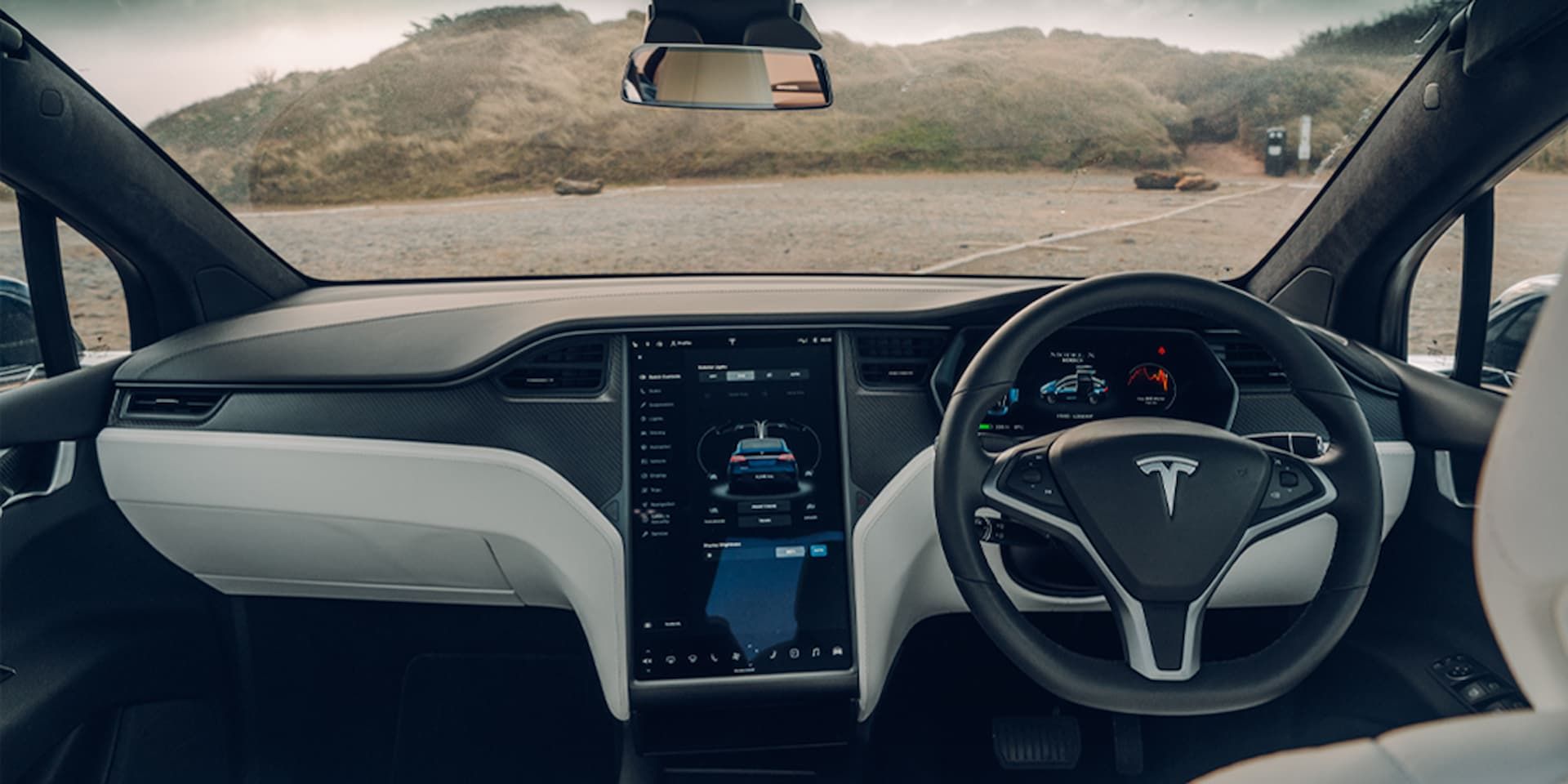 Tesla Model X infotainment