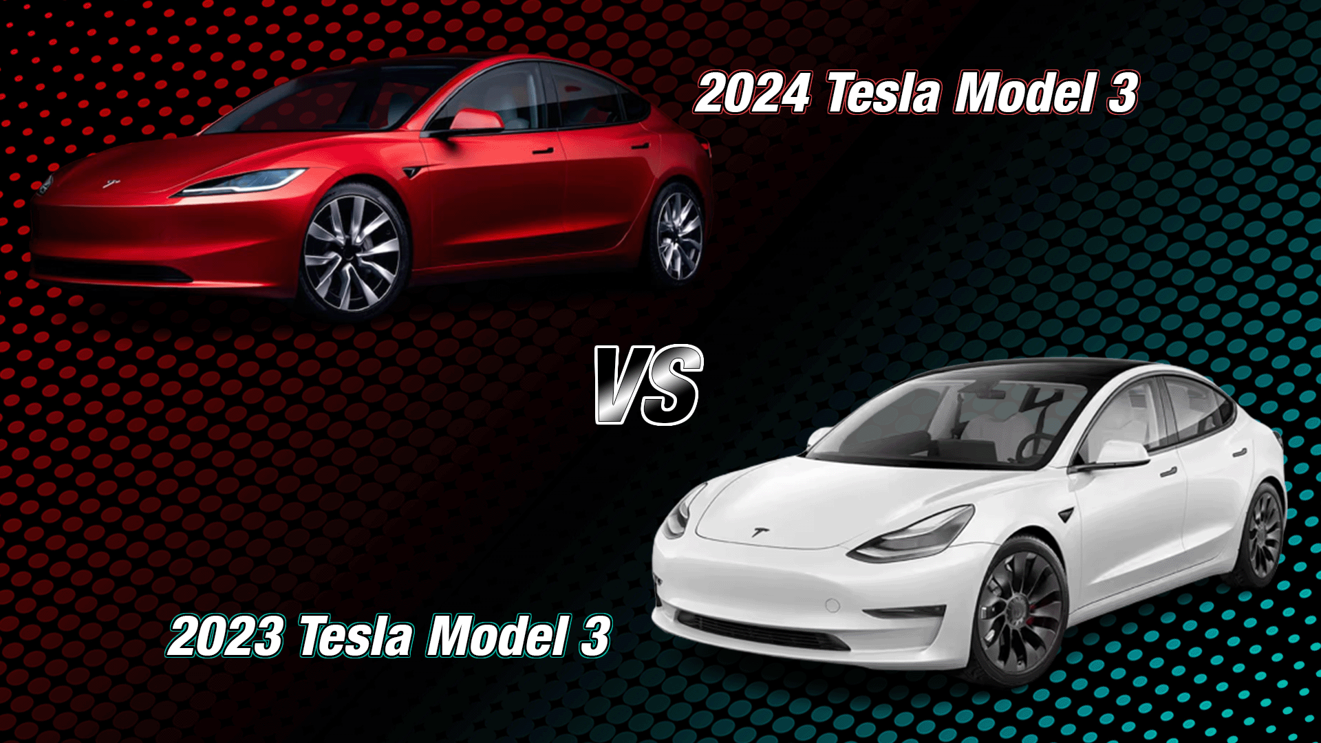 2024 vs 2023 Tesla Model 3 RWD: Comparison of Specs and Features