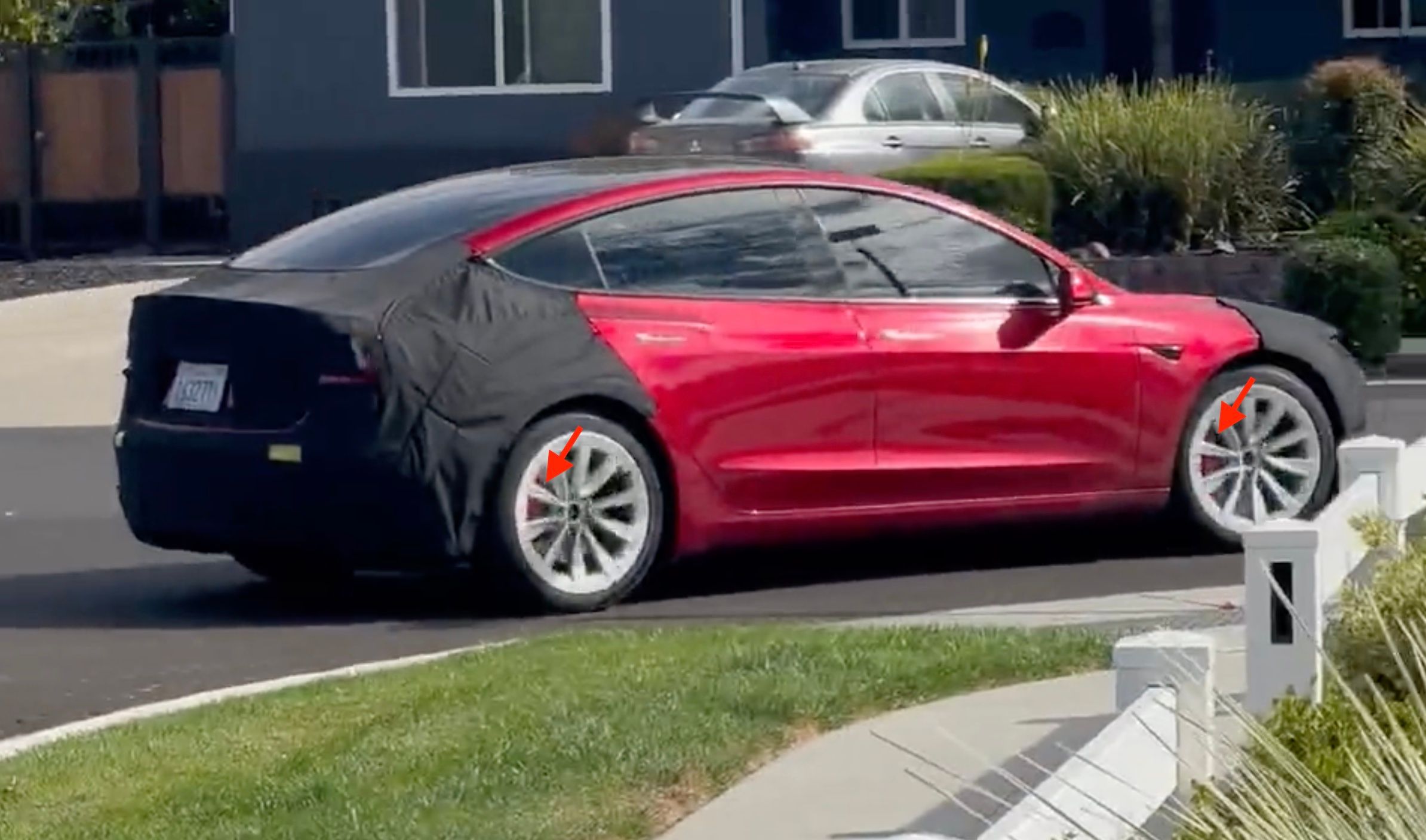 Tesla Model 3 Highland Performance Rear