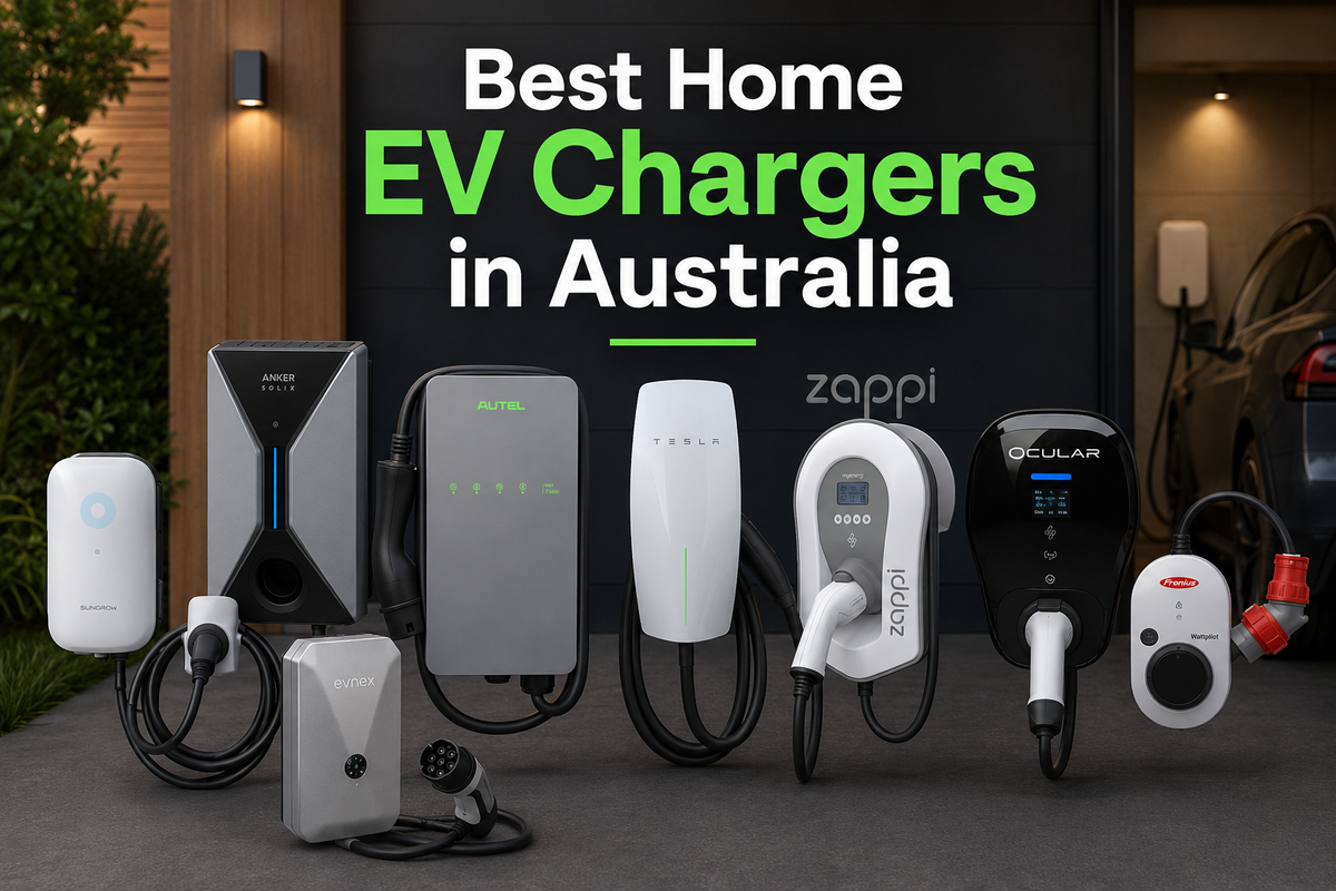 Best Home EV Chargers in Australia 2026 | Zecar | Resources | Lists
