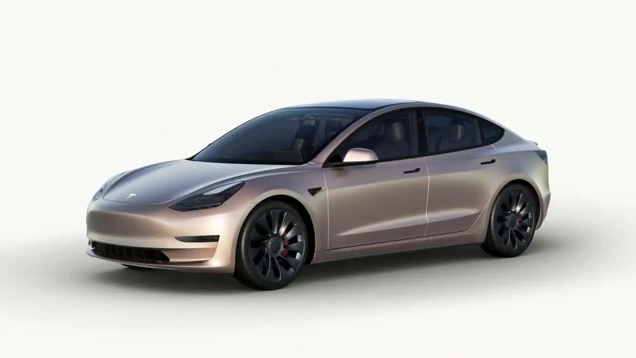 Tesla Model 3 wrap