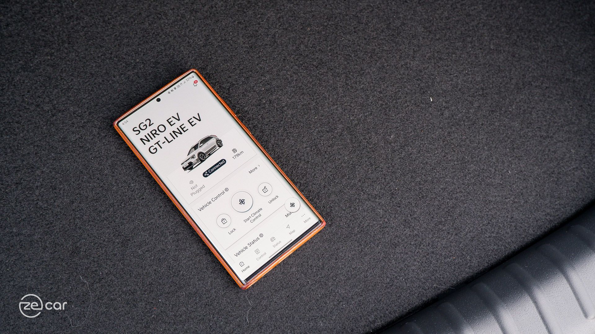 Kia Connect mobile app for Niro EV
