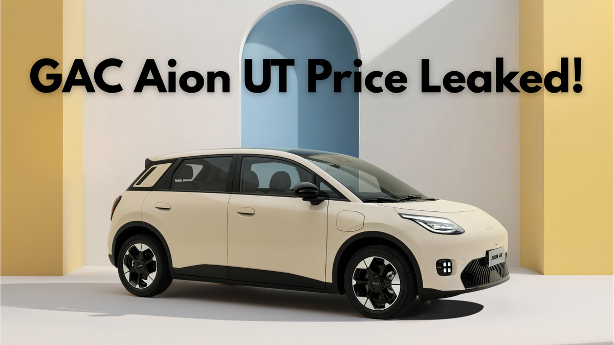 GAC Aion UT Price Leaked: How It Stacks Up Against BYD Dolphin, MG4 and GWM Ora