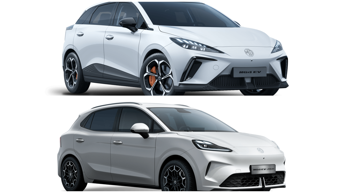 MG4 EV Essence 64 vs MG4 EV Urban Essence 54 Comparison