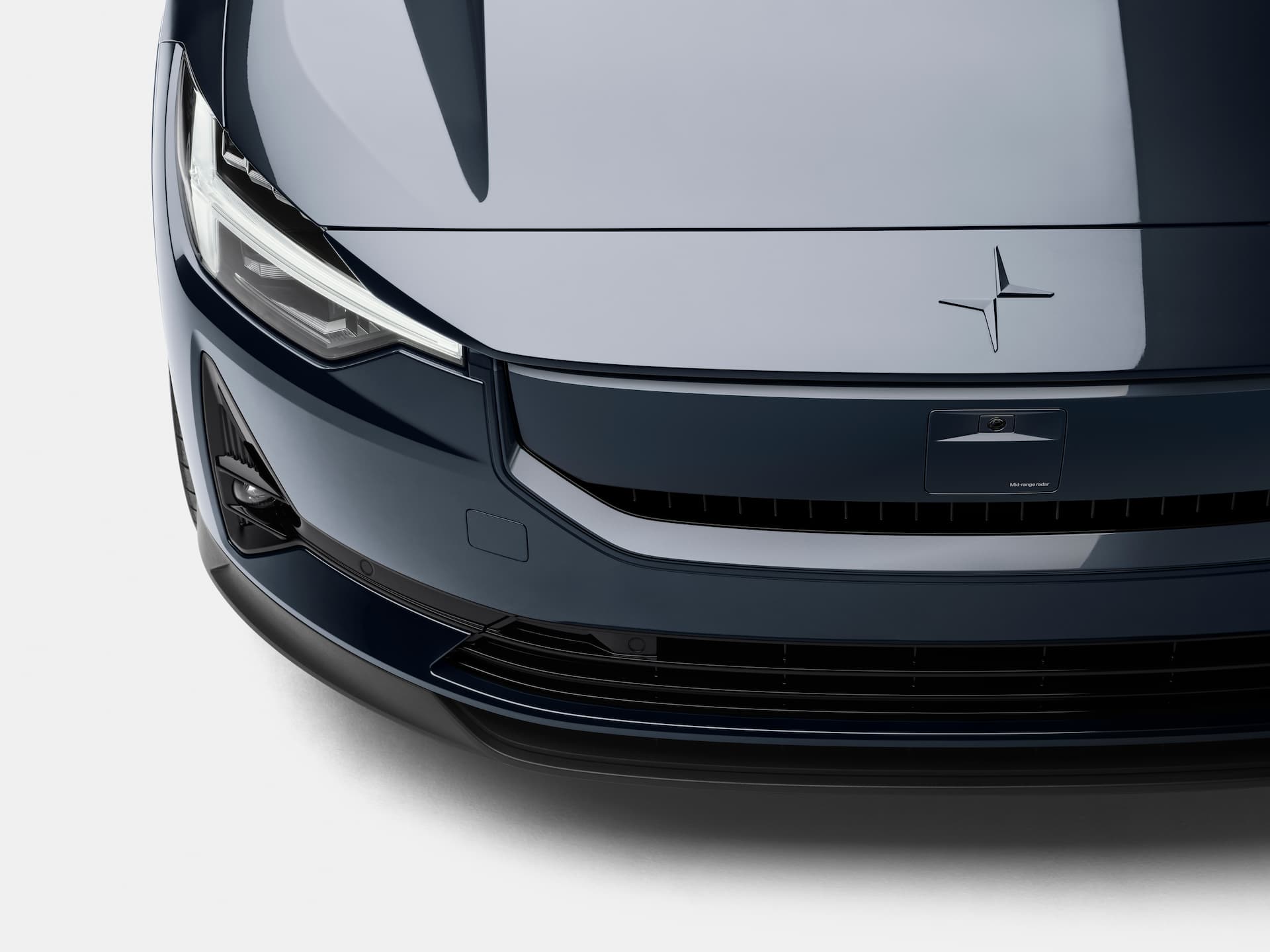 2024 Polestar 2 front grille and logo
