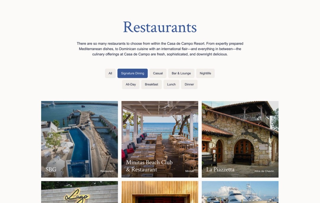 Restaurants