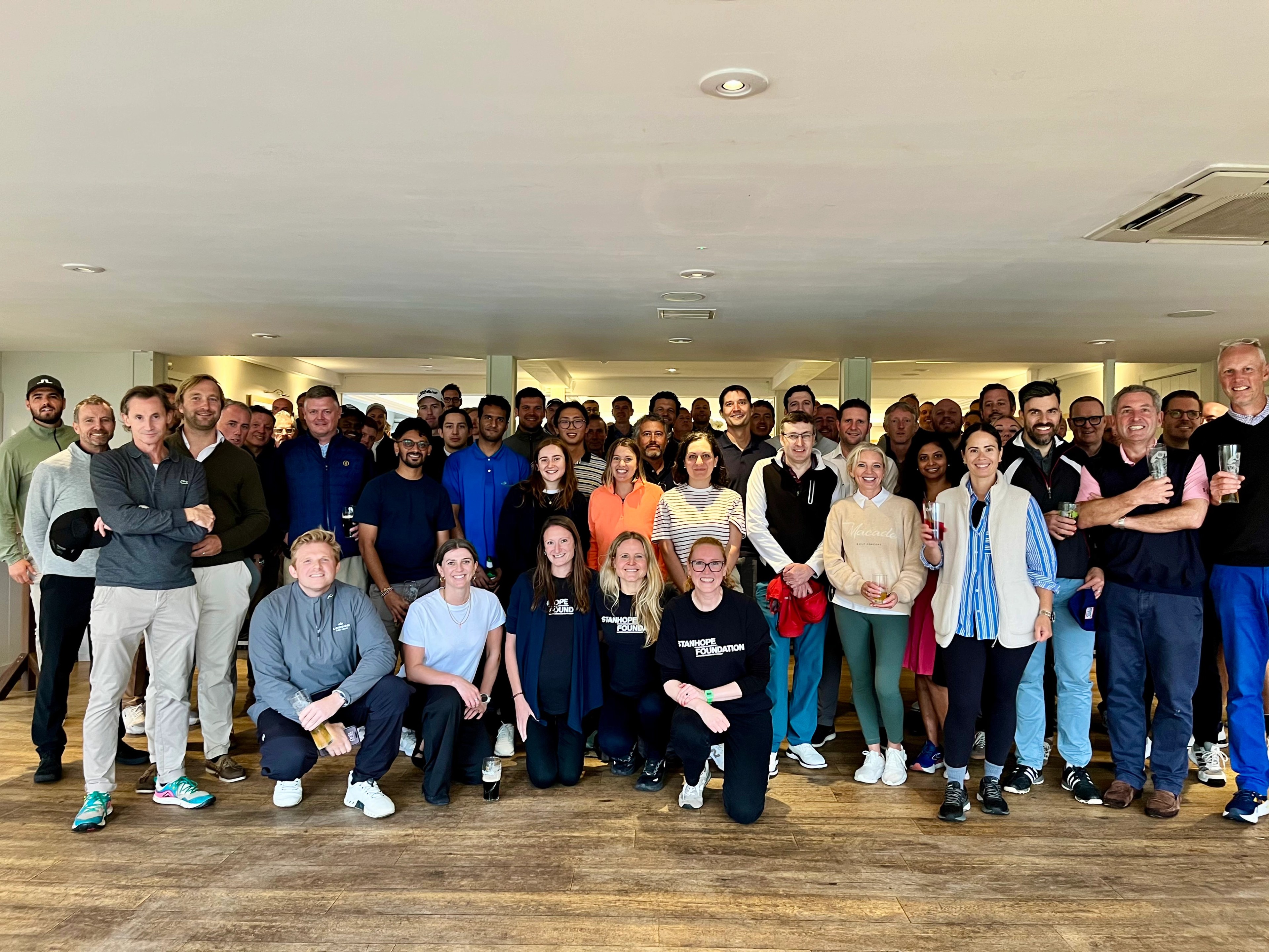 Stanhope Foundation Golf Day participants