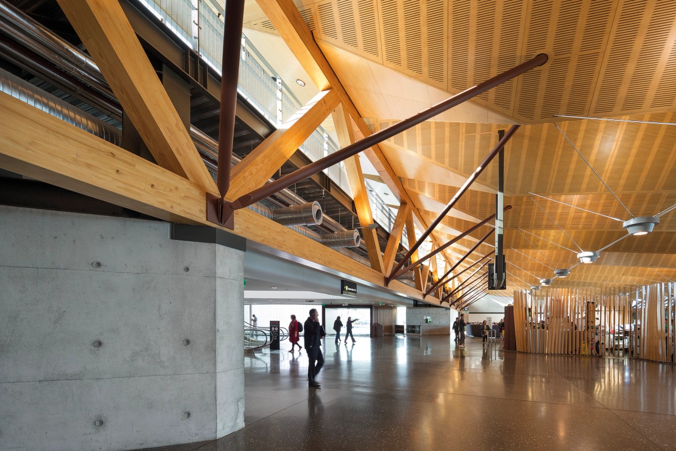 Heroic yet humble — Christchurch Airport's Regional Terminal, capturing the spirit of the South Island.