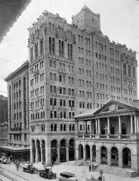 A front office in the City Mutual Life Building, 293 Queen Street, Brisbane. The location of the practice’s offices in 1948.