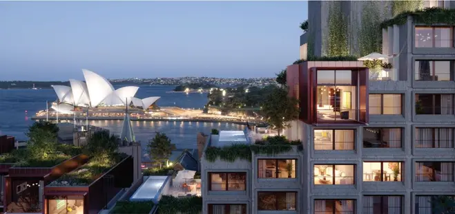 Sydney Opera House and Sirius Heritage Development new boutique apartments