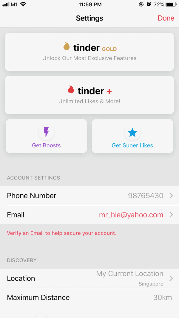 Tinder UI 4 | Take That Design