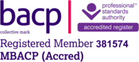 British Association for Counselling and Psychotherapy (Accredited) logo