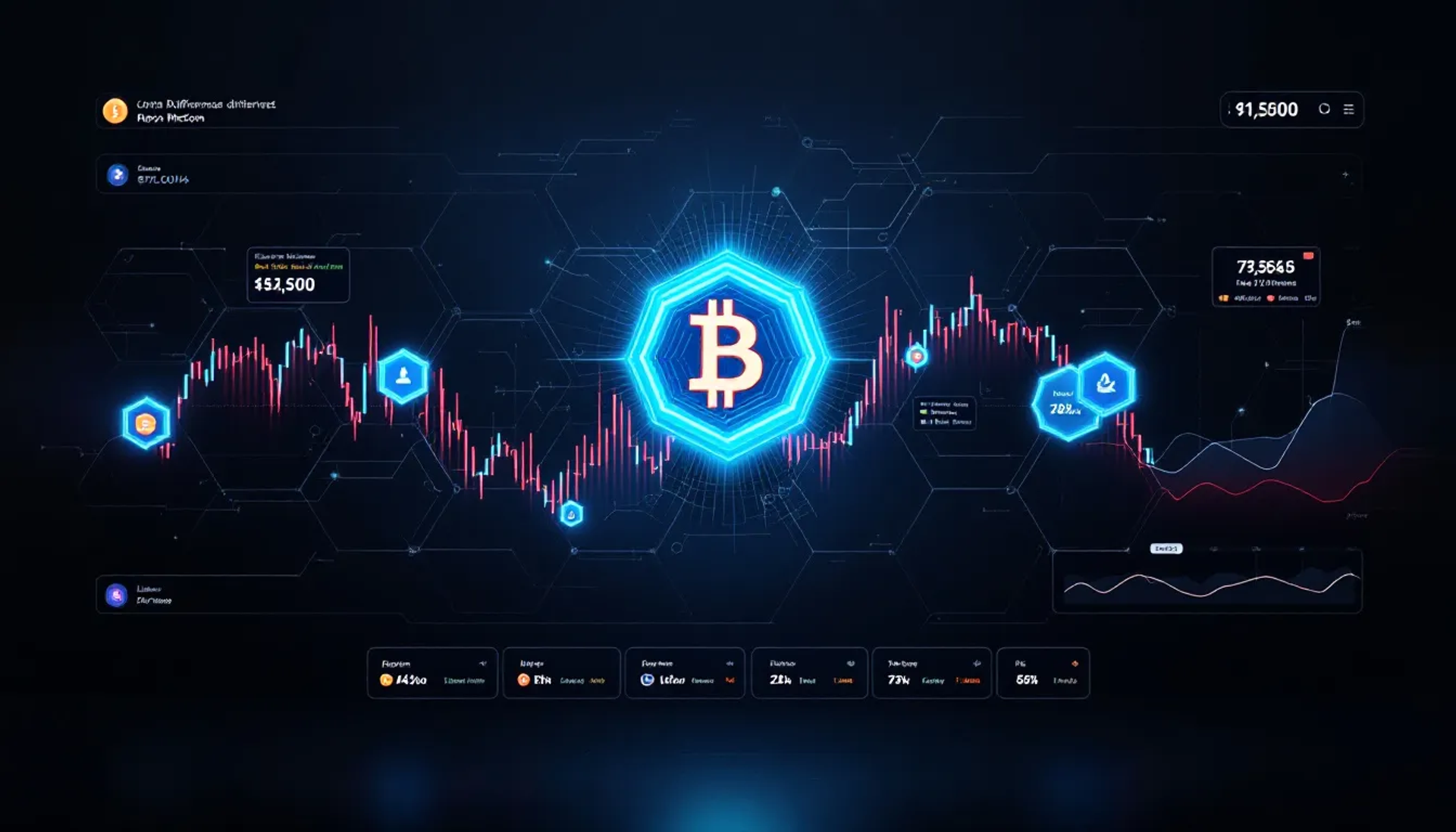 A screenshot of CoinAPI in action, monitoring cryptocurrency price differences.