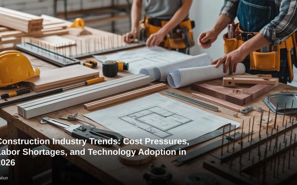Construction Industry Trends: Cost Pressures, Labor Shortages, and Technology Adoption in 2026